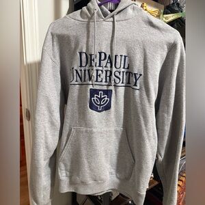 Champion Gray DePaul University Hoodie
